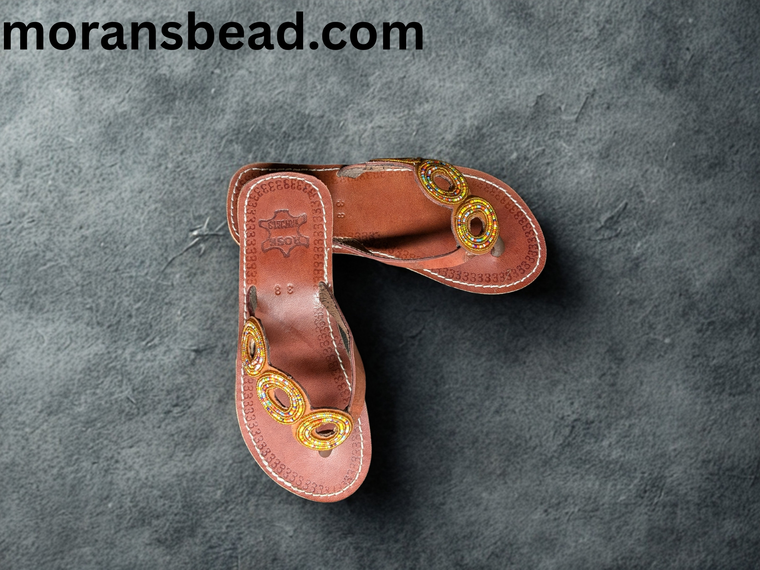 Maasai Beaded Sandals for Women - Image 2