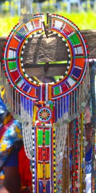 Maasai Bridal Neckpiece