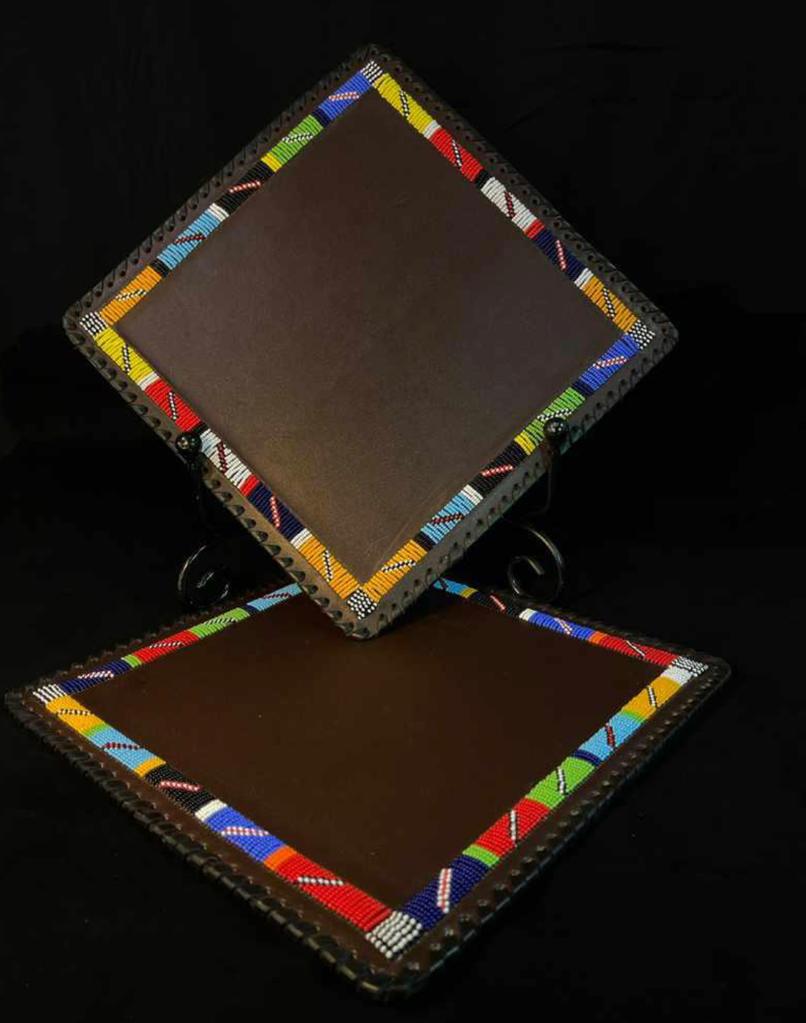 Beaded Placemats 2 pieces