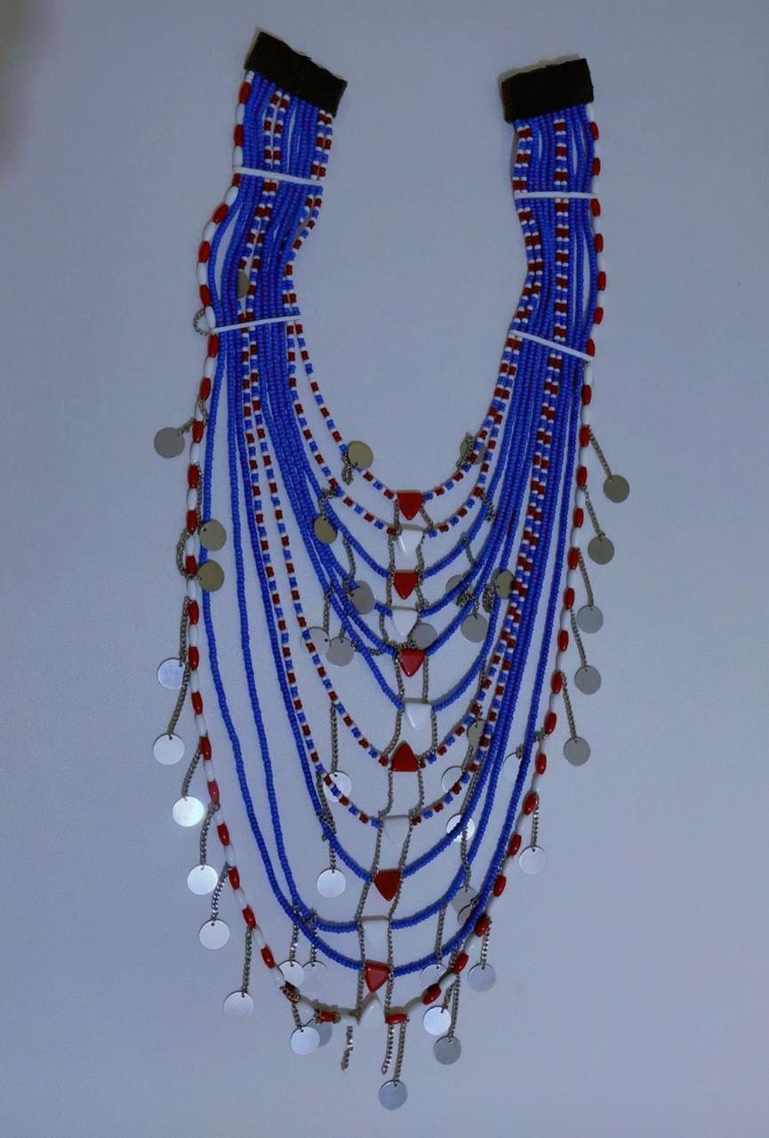 Maasai beaded neckpiece