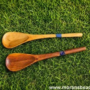 Handcrafted Wooden Spoons with Maasai Beaded Handles